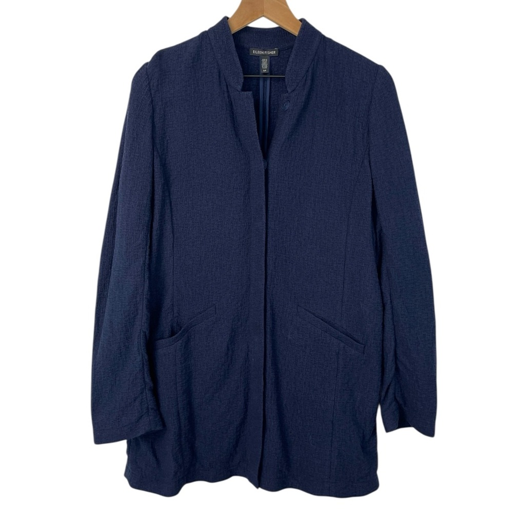 Eileen Fisher Blazer Size Small Navy